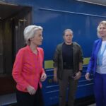 Von der Leyen a Kiev, è l’ottava visita nella capitale ucraina