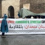 Iniziativa pro Pal a Roma: slogan “Meloni assassina, Israele criminale”