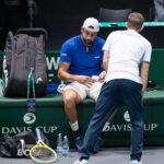 Coppa Davis, Italia-Australia: Berrettini perde il primo set